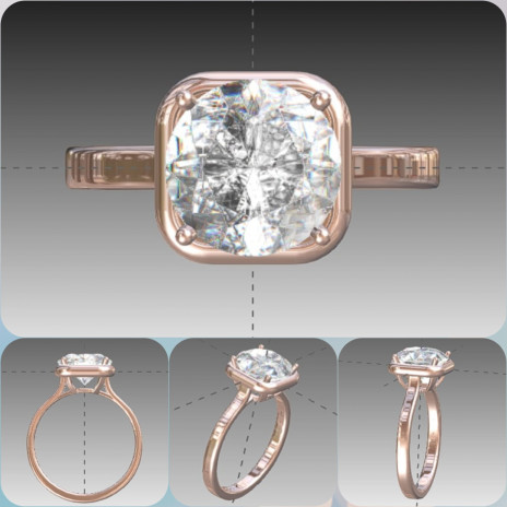 Diamond Ring Setting ( deposit )